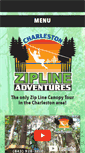 Mobile Screenshot of charlestonziplineadventures.com